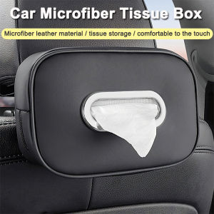Thích hợp cho Proton exora Persona Saga waja wira S70 Persona iriz X50 X70 X90 E. MAS 7 preve savvvyin Carr lưng ghế tựa mới treo xe Hộp đựng khăn giấy cao cấp Hộp chứa đồ trên xe hơi Khăn ăn Túi đựng khăn giấy Phụ Kiện Xe Hơi