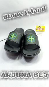 Sandal Selop Pria Distro Stone Island Flip Flop Free Paperbag / ARJUNA 687