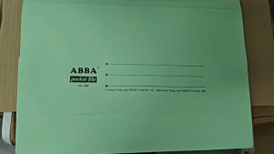 ABBA Manila Pocket File / Fail Kertas / Manila Document Holder – 10 pcs