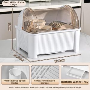 ZHUOLESHI | Kitchen Storage Rack Dishware Organizer
