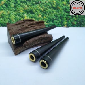Once pipa cangklong kayu kelor hitam model lancip 9cm C208