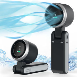 3-in-1 Fan 5-speed 3600mAh Rechargeable Lithium Battery USB Charging Travel Mini Fan