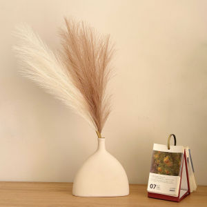Reed Grass Artificial/Fake Flower Living Room Furnishings High-End Affordable Luxury Dining Table Floriculture Decorative Ornaments Dried Flower Soft Decoration Props