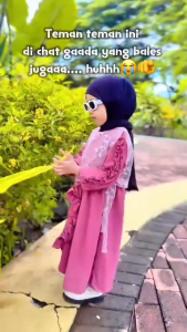 AKFAS - Gamis Anak Perempuan Cantik Bahan Crinkle Mix Tile Brukat Premium – Dress Muslim Anak Usia 1–10 Tahun