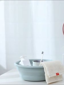 Foldable Plastic Wash Basin Water Basin Collapsible Collapsible Bucket