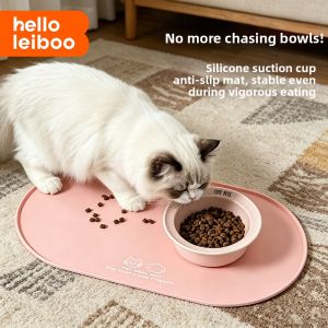 HELLOLEIBOO | Thickened Non-slip Waterproof Oil-Resistant Anti-bite Pet Feeding Mat