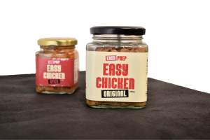 Easy Chicken Big Original (250g) Small Spicy (150g) Combo Ready-to-Eat Shredded Chicken Breast High Protein No Preservatives Gym Meal Prep