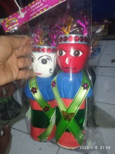 Sepasang Mainan anak Ondel Ondel Betawi Aneka Macam