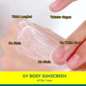 CERTIFIED IN VIVO AMATERASUN UV Body Sunscreen SPF 40 PA++ | PERAWATAN PELINDUNGAN SINAR MATAHARI