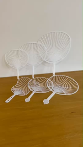 โครงพัดพลาสติกเปล่า สำหรับใ่ช้สติกเกอร์ติดลงบนโครง เหมาะสำหรับงาน DIY หรือใช้เป็นพร็อพ