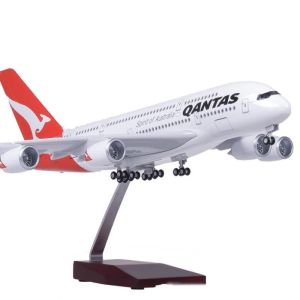 47CM Scale Aircraft Model Toys Airplane for A380 Australia Airways Lightweight Die-cast Resin Aircraft Collection