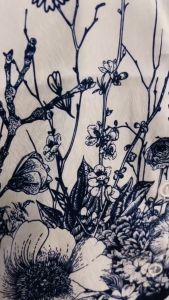 Đồ bộ pijama lửng nữ ANH MỸ mặc nhà  đồ ngủ nữ lụa xước thiết kế chân bông hoa cao cấp bigsize 40-75kg SP0319