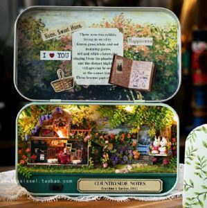 DIY Nhà Hộp Nhà Hát Thủ Công Mini Micro Nhà Nhỏ Mô Hình Đồ Chơi Sinh Nhật Quà Tặng Cho Bạn Gái Bạn Trai Cây Công Cụ