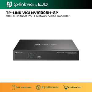 tp-link VIGI NVR1008H-8P VIGI 8 Channel PoE+ Network Video Recorder | TP-Link VIGI by EJD