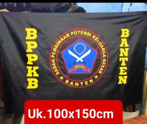 BENDERA BPPKB BANTEN uk.1meter X1.5 meter