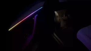 USB LED Car Ambient Lights App Remote Control Neon Light RGB Car Interior Decoration Acrylic Strips Atmosphere Lamp