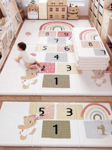 QIAOLEXIONG | Thick Non-Toxic Folding Crawling Mat