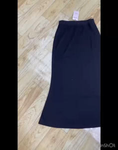 #2528 SKIRT DUYUNG WANITA BERGETAH DIPINGGANG **M-6XL