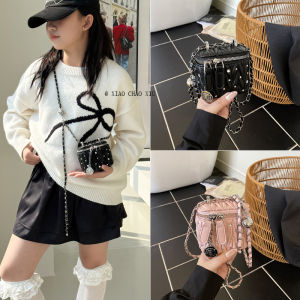 XIAOCHAOXIU | Chic Childrens Bag Chain Crossbody