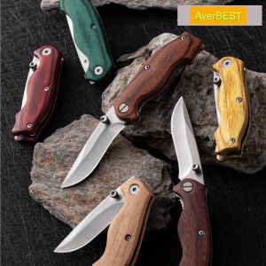 JPT มีดพับพกพา มีดพับด้ามไม้  ขนาดเล็ก 5สี  งานดีๆน่าใช้ น่าสะสม หรือเหมาะสำหรับงานเบาๆ งานหนักก็ยังไหว