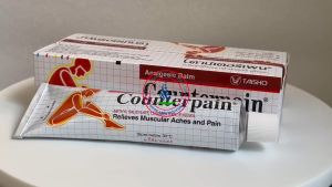 Dầu Thái Lan - Dầu xoa bóp Counterpain nóng màu đỏ tuýp 60g. Hỗ trợ giảm đau nhức cơ xương khớp hiệu quả nhanh.