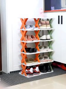 ONEDAY Multifunctional 3/5/7/9 Layers Shoe Rack Organizer Storage Sale Space Saver Heavy Duty Home Organizer Space Saver Small Minimalist Shoerack Organizer On Sale Plastic Rack New Style Big Size Shoe Organizer For Dormitory Bedroom
