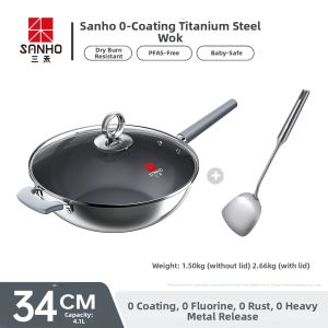 Sanho | Non-stick Titanium Steel Frying Pan