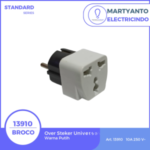 Broco Over Steker Universal 13910 Warna Putih
