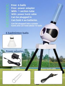 BSKT | Automatic Single Practice Badminton Serving Machine