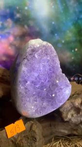 Bông hoa đá thạch anh tím Amethyst Uruguay VIP tự nhiên năng lượng mã 513