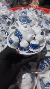 Bộ Âm Chén Thờ To Decor Ấm Chén Decor Trang Trí......