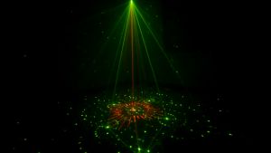 TaffLED Lampu Disco Laser Sensor Suara Musik Sorot Panggung Proyektor USB 60 Patterns 240V M RGB-61