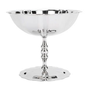 Ice Cream Cup Stainless Steel Tall Dessert Serving Bowl with Patterns for Home Parties