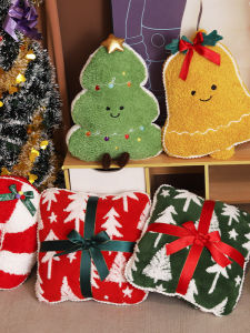 Đồ Chơi Búp Bê Bánh Quy Dễ Thương Đồ Chơi Lông Nhung Cho Nữ Đệm Trang Trí Giường Văn Phòng Đồ Chơi Búp Bê Giáng Sinh PP Cotton