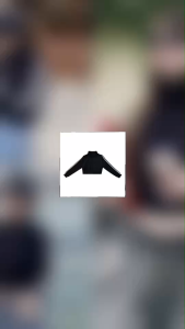 🔥ราคาถูกที่สุด🔥เสื้อแจ็ตเก็ตครอป แขนยาว คอสูงซิปหน้า สีดำแขนแต่งแถบขาว