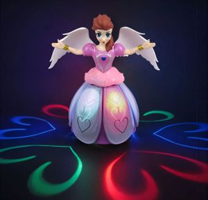 MAINAN ANAK PRINCESS ANGEL GIRL DANCING ADA MUSIK DAN LAMPU MAINAN ANAK PEREMPUAN BONEKA MENARI