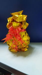Periuk Emas Origami Josspaper/ 聚宝盆 手工折金纸 Josspaper Origami Golden Pot