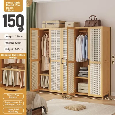 AYIJIE | Home Bedroom Rent-friendly Easy-assembly Economic Children Small-Space Wardrobe