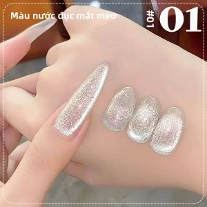 Gel Vẽ Móng TC Glitter White 10ml Đa Năng Hiệu Ứng Ánh Kim Trong Suốt Mắt Mèo Gel Nước Sơn Móng Tay Trang Trí Nghệ Thuật Móng