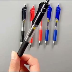 0.5mm Carbon Press Gel Pen Black Red Blue Ink Ballpoint Pen for Writing Office School Supplies