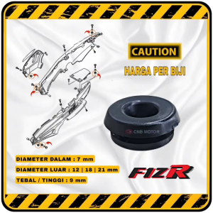 Karet Dof Dop Tutup Aki Yamaha FIZ R F1 ZR Force 1 YAMAHA