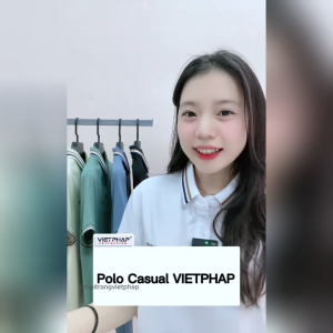 Áo Polo Nam VIỆT PHÁP Form Basic Chất liệu Cotton Pique co giãn thấm hút mồ hồi tốt  2A002