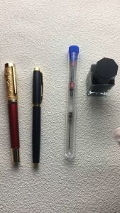 1PC Fountain Pen Syringe Tool For Ink Supplies Bottled Cartridge Office School Stationery