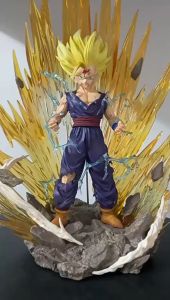 Dragon Ball Z Son Gohan Super Saiyan 2 SSJ2 vs Cell Fight 38cm Collectible Action Figure