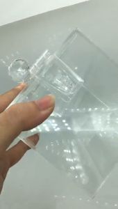 Phụ kiện mica làm tủ hộp gồm bản lề/chốt khóa/tay cầm bằng mica trong suốt