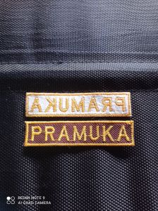 Bet bordir pramuka 1 pcs