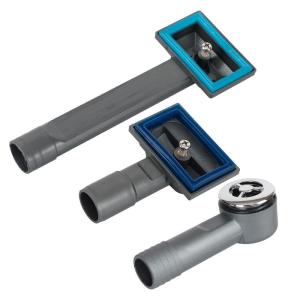 Stainless Steel Basin Overflow Hole Accessory Long Rectangle