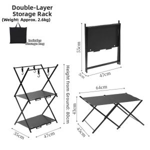Outdoor Portable Foldable Work Table