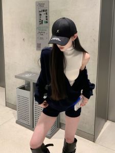 VKSOD | Bộ Áo Len Cổ Cao Thoáng Mát