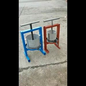 manual oil residue Perah Peras Santan Coconut Press Machine Multipurpose Portable Manual Juice Manual 2 Barrels 榨油机